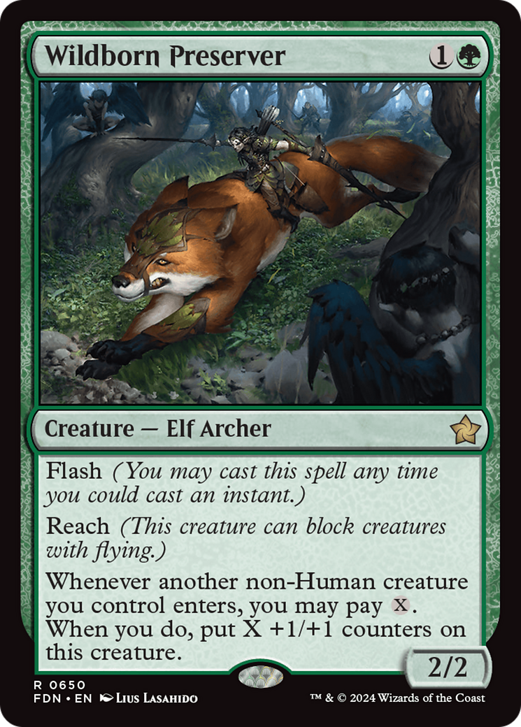 {@R} Wildborn Preserver [Foundations][FDN 650]