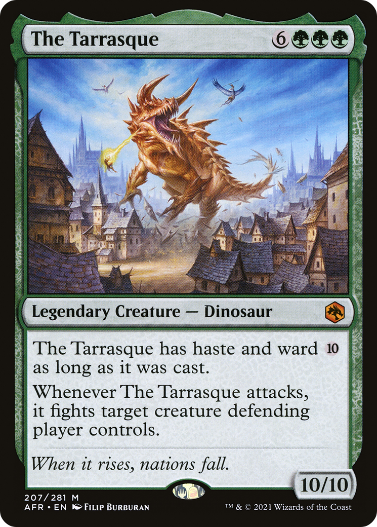 {R} The Tarrasque [Dungeons & Dragons: Adventures in the Forgotten Realms][AFR 207]