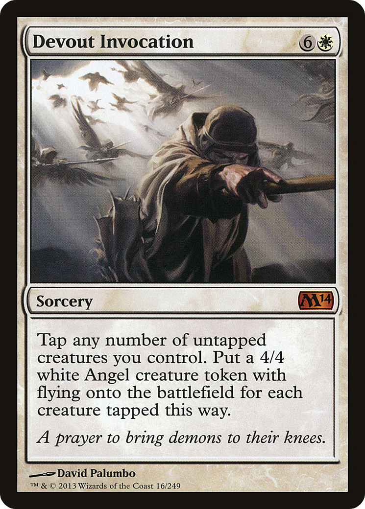 {R} Devout Invocation [Magic 2014][M14 016]