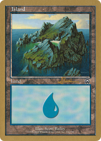 {B}[GB WC01 AR336A] Island (ar336a) (Antoine Ruel) [World Championship Decks 2001]