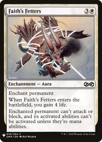 {C} Faith's Fetters [Mystery Booster][LS UMA 016]