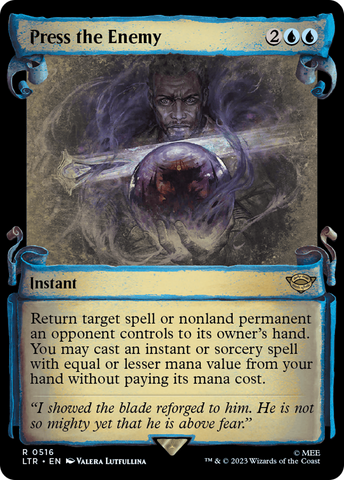 {R} Press the Enemy [The Lord of the Rings: Tales of Middle-Earth Showcase Scrolls][LTR 516]