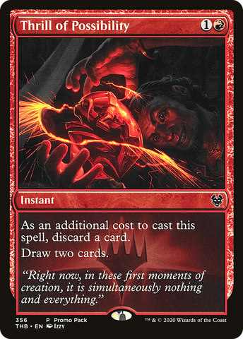 {C} Thrill of Possibility (Promo Pack) [Theros Beyond Death Promos][PP THB 356]