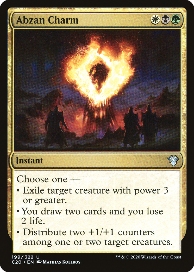 {C} Abzan Charm [Commander 2020][C20 199]