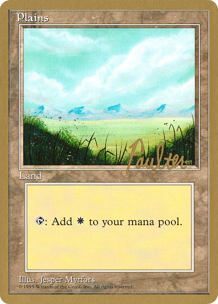 {B}[GB PTC PP364] Plains (pp364) (Preston Poulter) [Pro Tour Collector Set]
