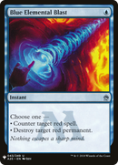 {C} Blue Elemental Blast [Mystery Booster][LS A25 043]