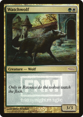{R} Watchwolf [Friday Night Magic 2009][PA F09 009]