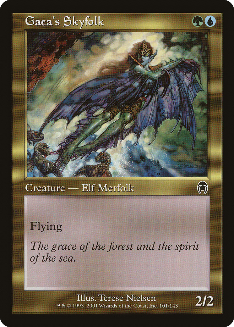 {C} Gaea's Skyfolk [Apocalypse][APC 101]
