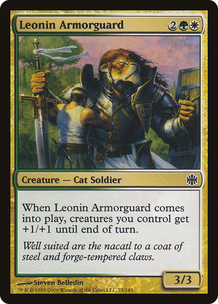 {C} Leonin Armorguard [Alara Reborn][ARB 072]