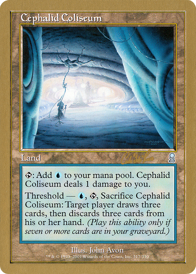 {C} Cephalid Coliseum (Carlos Romao) [World Championship Decks 2002][GB WC02 CR317]