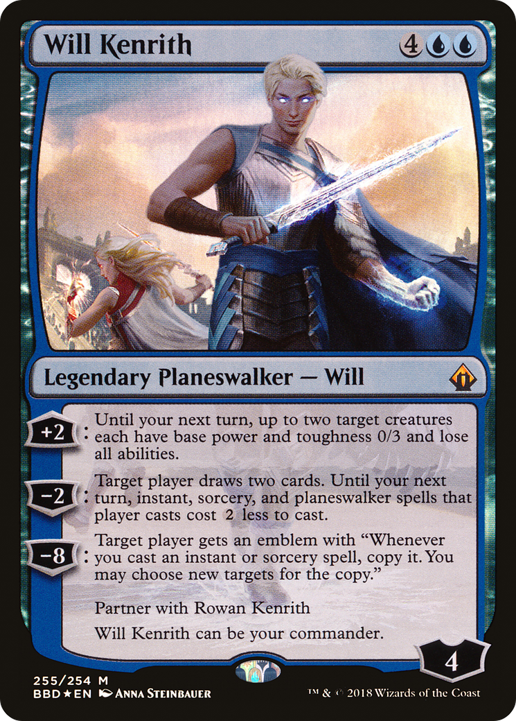 {R} Will Kenrith (Alternate Art) [Battlebond][BBD 255]
