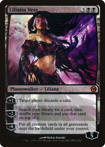 {R} Liliana Vess (Duels of the Planeswalkers Promos) [Duels of the Planeswalkers Promos 2010][PA DP10 001]