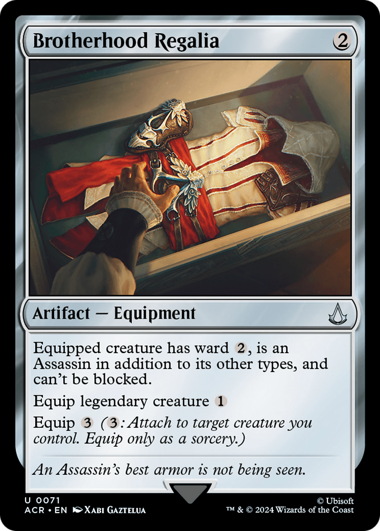 {C} Brotherhood Regalia [Assassin's Creed][ACR 071]