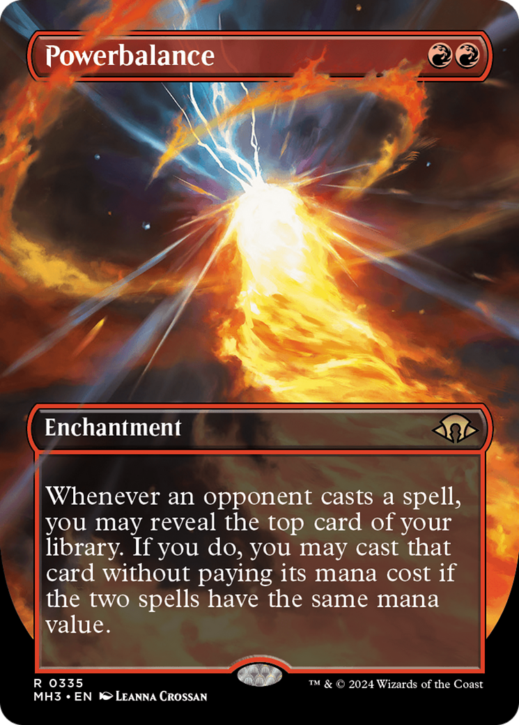 {R} Powerbalance (Borderless) [Modern Horizons 3][MH3 335]