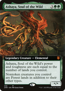 {R} Ashaya, Soul of the Wild (Extended Art) [Zendikar Rising][ZNR 358]