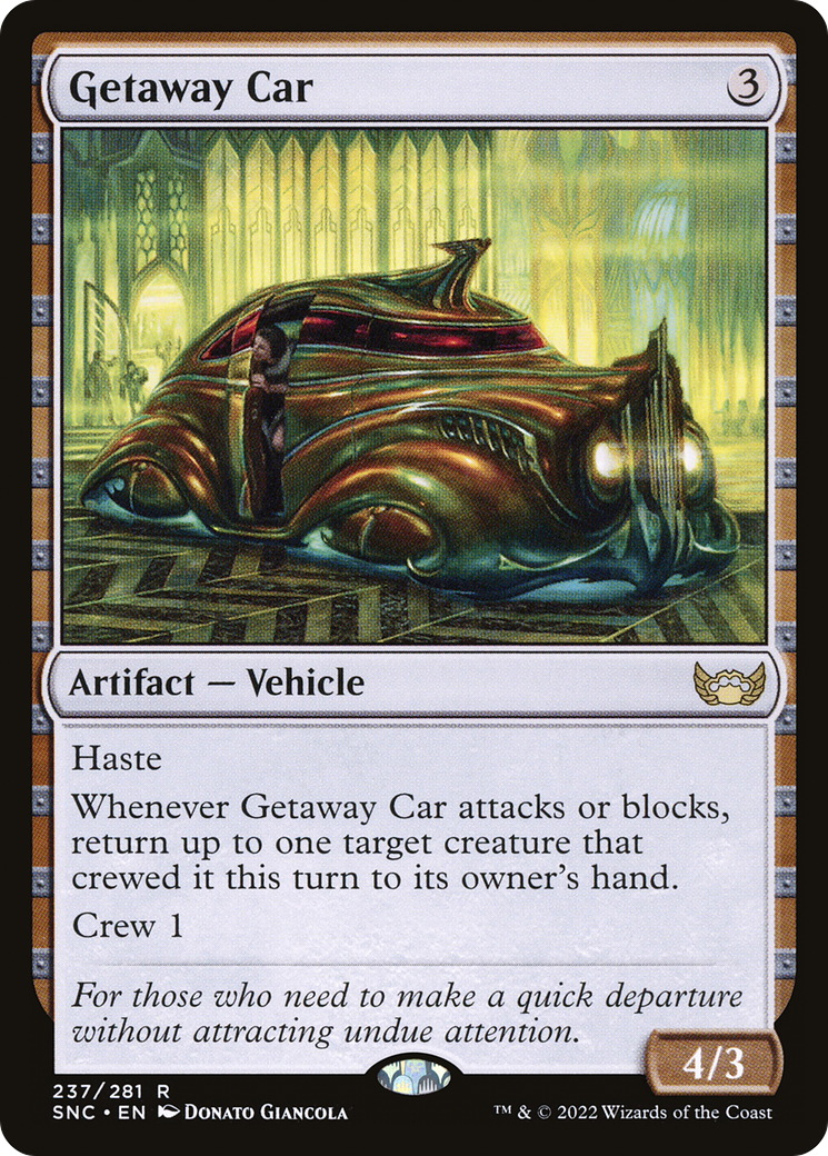 {R} Getaway Car [Streets of New Capenna][SNC 237]