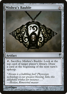 {C} Mishra's Bauble [Coldsnap][CSP 138]