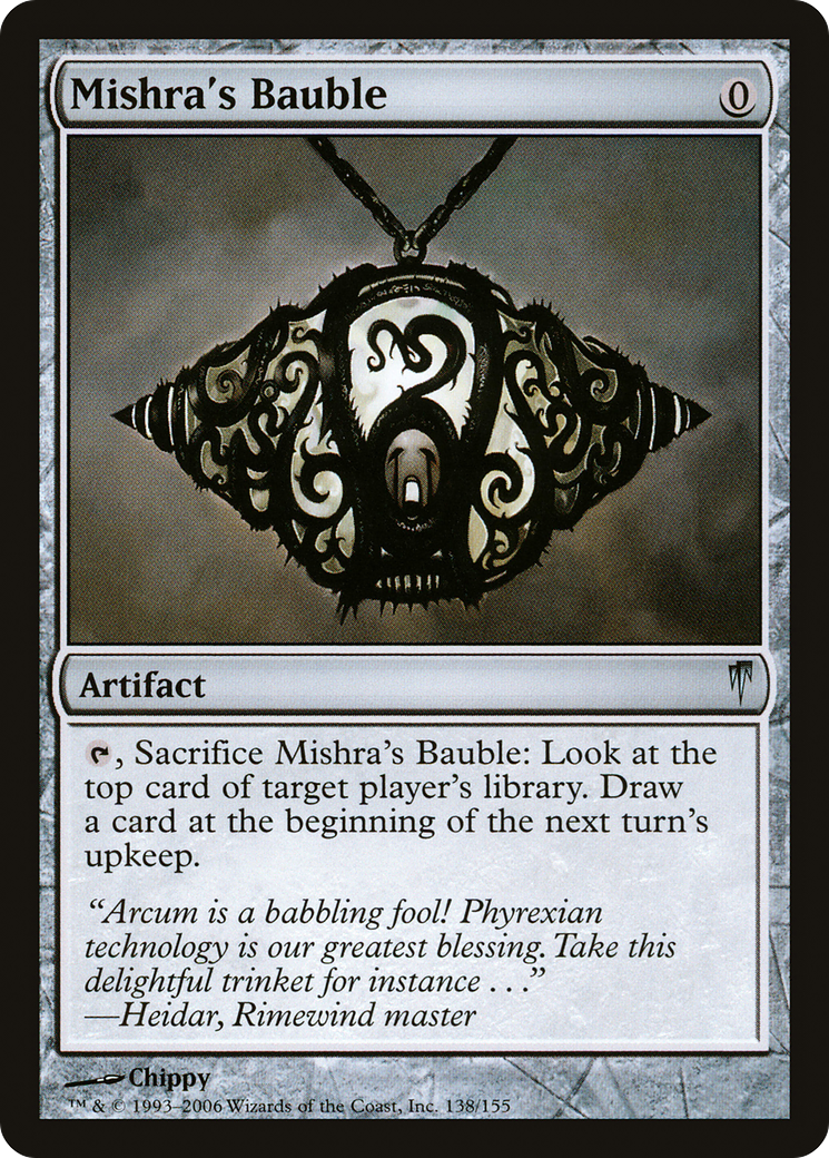 {C} Mishra's Bauble [Coldsnap][CSP 138]