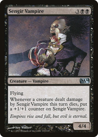 {C} Sengir Vampire [Magic 2014][M14 113]