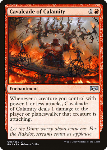 {C} Cavalcade of Calamity [Ravnica Allegiance][RNA 095]