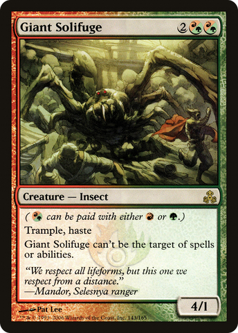 {R} Giant Solifuge [Guildpact][GPT 143]