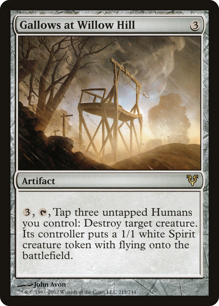 {R} Gallows at Willow Hill [Avacyn Restored][AVR 215]