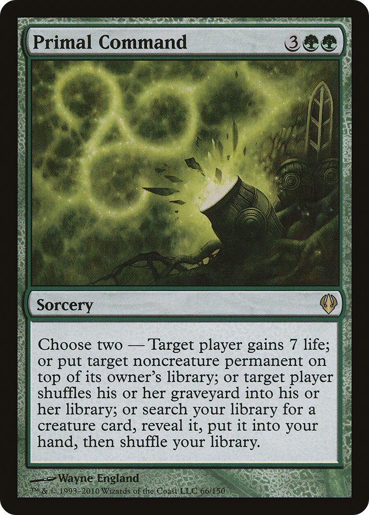 {R} Primal Command [Archenemy][ARC 066]