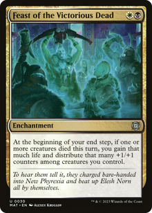 {C} Feast of the Victorious Dead [March of the Machine: The Aftermath][MAT 030]