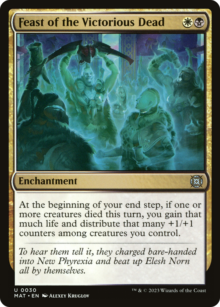{C} Feast of the Victorious Dead [March of the Machine: The Aftermath][MAT 030]