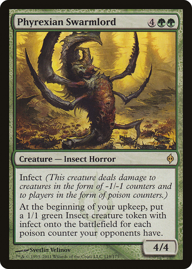 {R} Phyrexian Swarmlord [New Phyrexia][NPH 119] - Misty Mountain Games