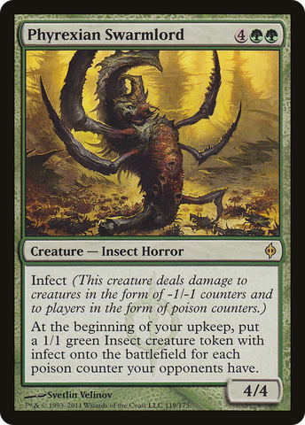{R} Phyrexian Swarmlord [New Phyrexia][NPH 119]