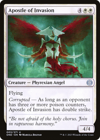 {C} Apostle of Invasion [Phyrexia: All Will Be One][ONE 003]