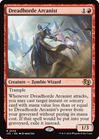 {R} Dreadhorde Arcanist [Foundations Jumpstart][J25 539]