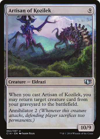{C} Artisan of Kozilek [Commander 2014][C14 062]