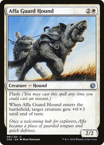 {C} Affa Guard Hound [Conspiracy: Take the Crown][CN2 081]