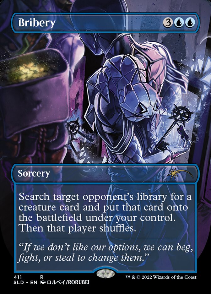 {R} Bribery (Borderless) [Secret Lair Drop Series][SLD 411]