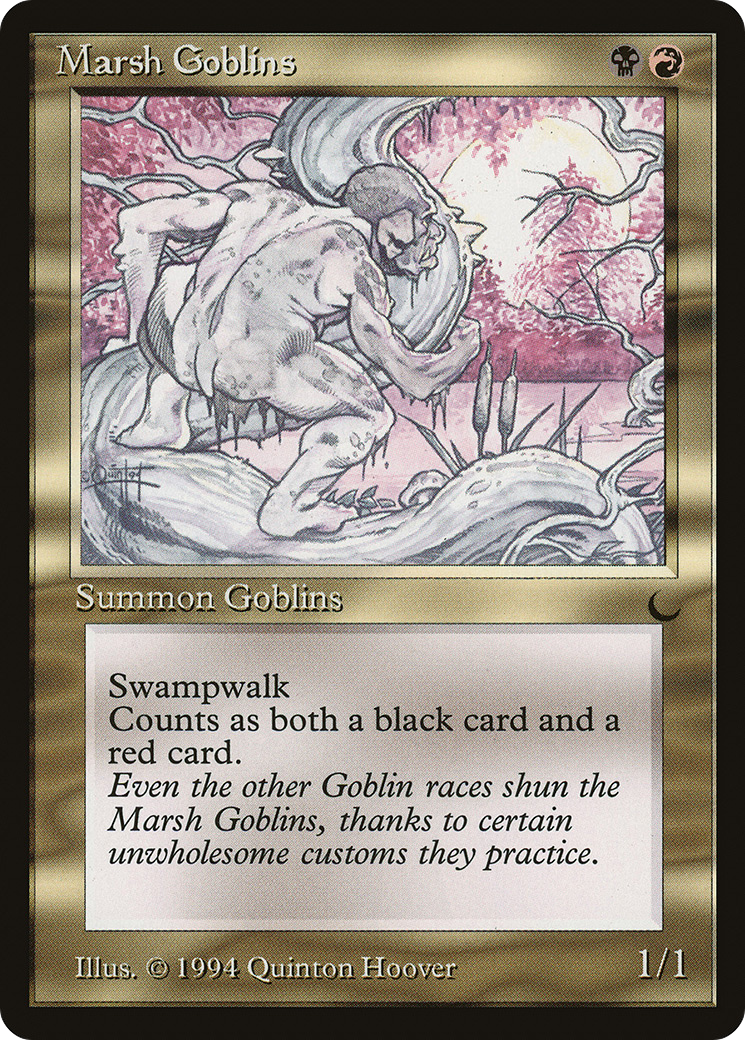 {C} Marsh Goblins [The Dark][DRK 093]