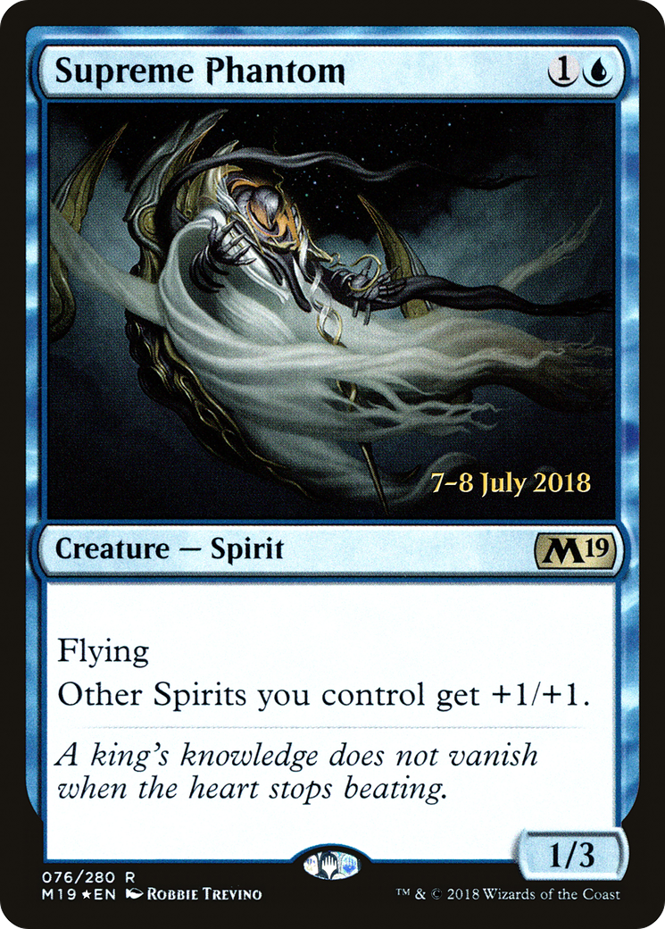 {R} Supreme Phantom [Core Set 2019 Prerelease Promos][PR M19 076]
