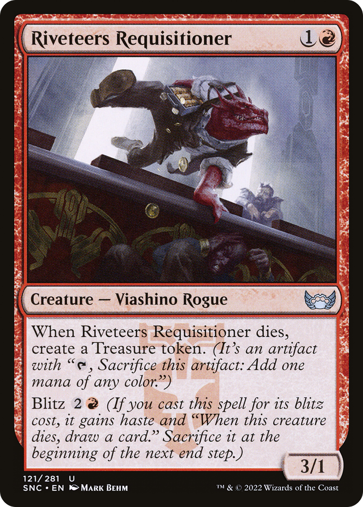 {C} Riveteers Requisitioner [Streets of New Capenna][SNC 121]