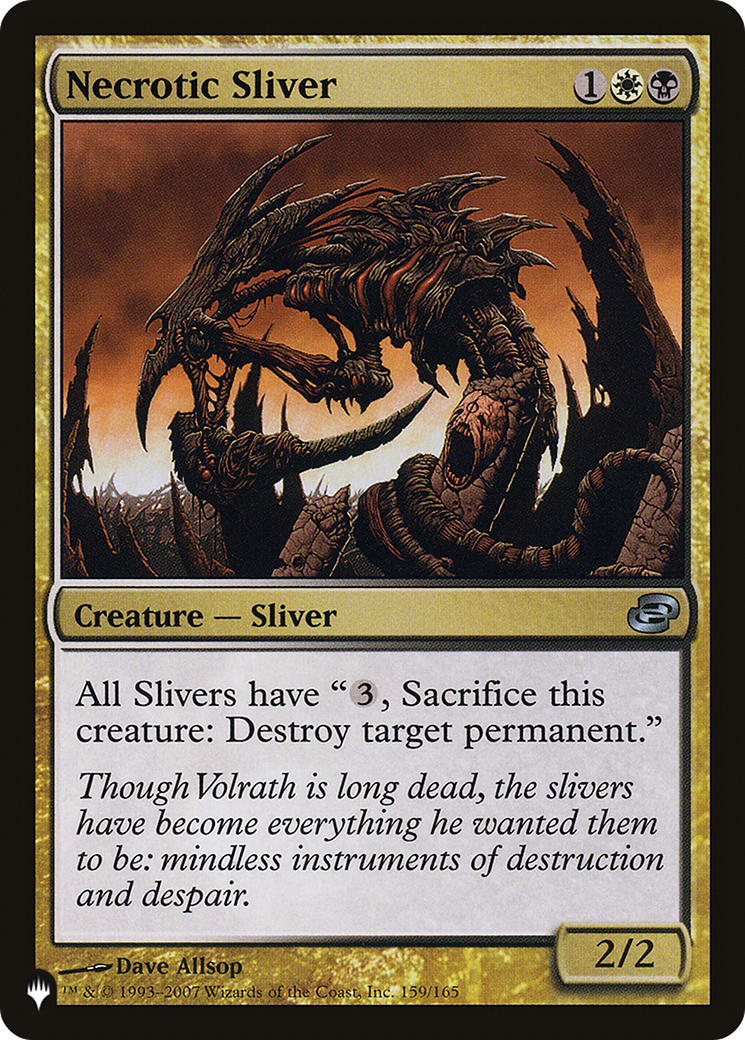 Necrotic Sliver [LIST PLC-159]