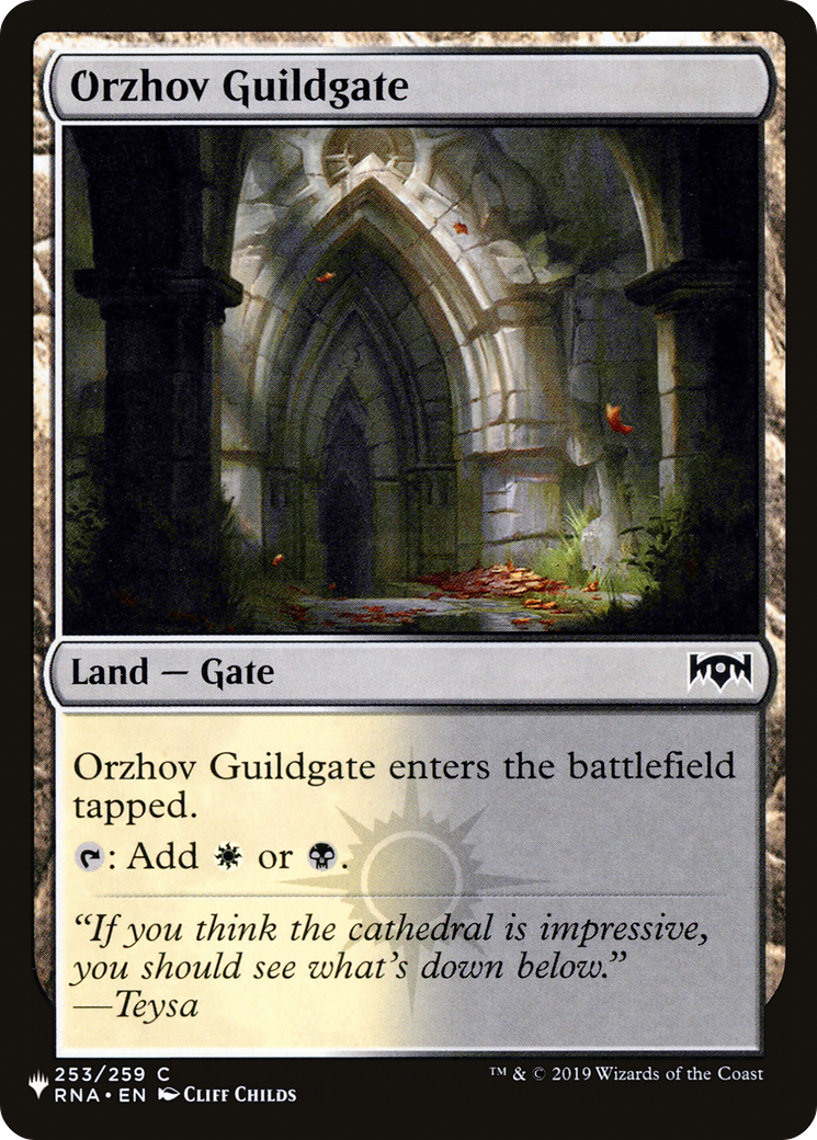 {@@LIST} Orzhov Guildgate (253) [LIST 253/259]