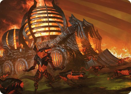{A} Urabrask's Forge Art Card [Phyrexia: All Will Be One Art Series][AONE 037]