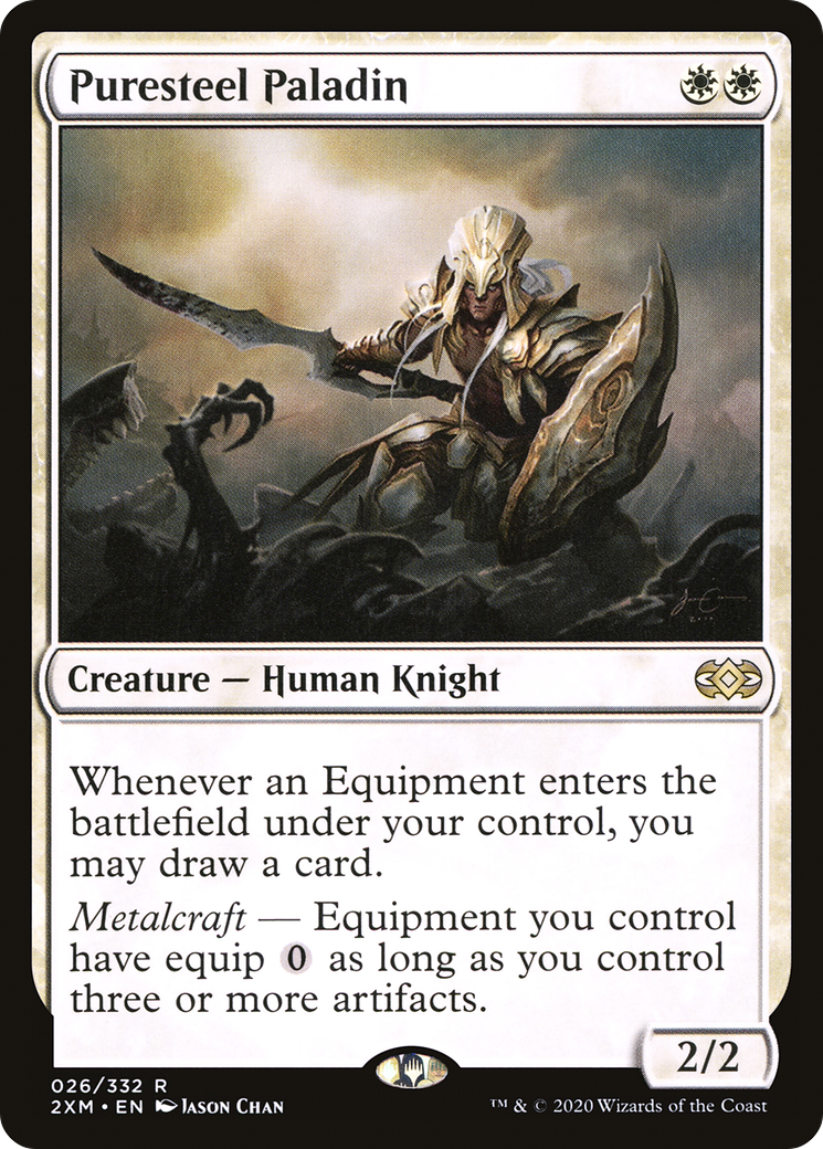 {R} Puresteel Paladin [Double Masters][2XM 026]