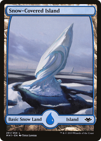{B}[MH1 251] Snow-Covered Island [Modern Horizons]