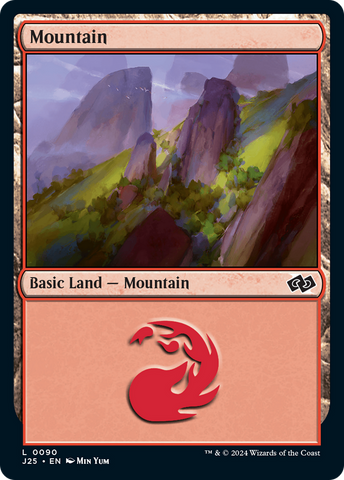 {B}[J25 090] Mountain (90) [Foundations Jumpstart]