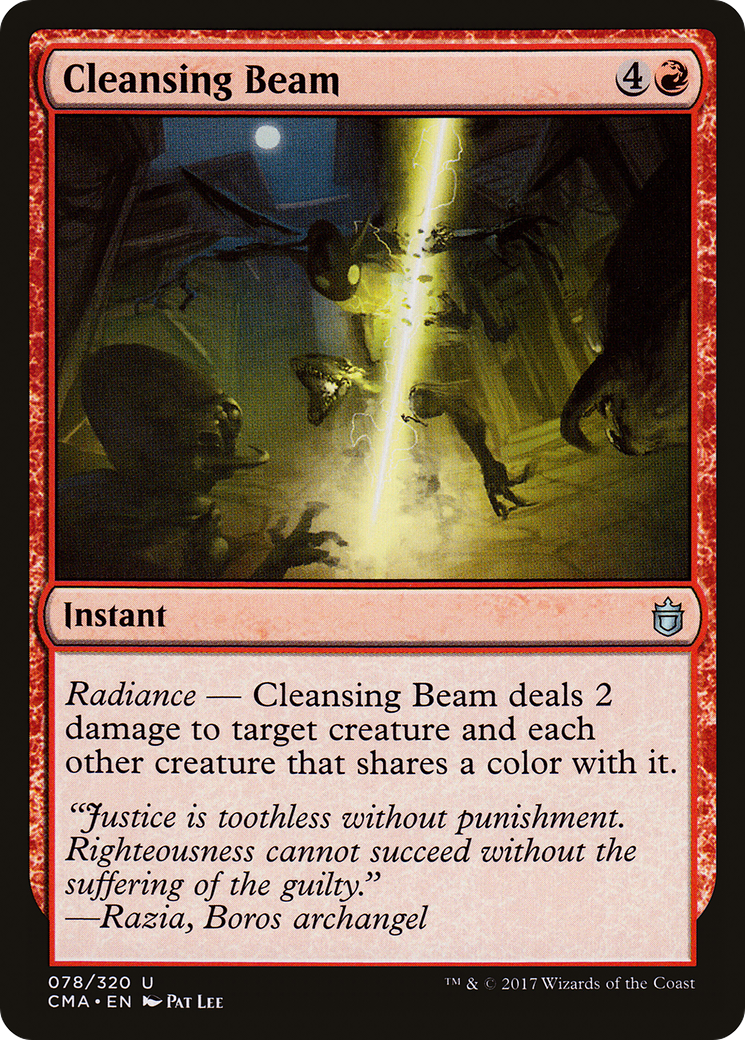 {C} Cleansing Beam [Commander Anthology][CMA 078]