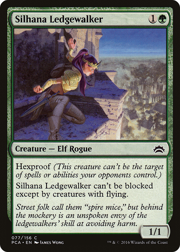 {C} Silhana Ledgewalker [Planechase Anthology][PCA 077]