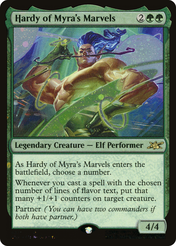 {R} Hardy of Myra's Marvels (Galaxy Foil) [Unfinity][UNF 427]