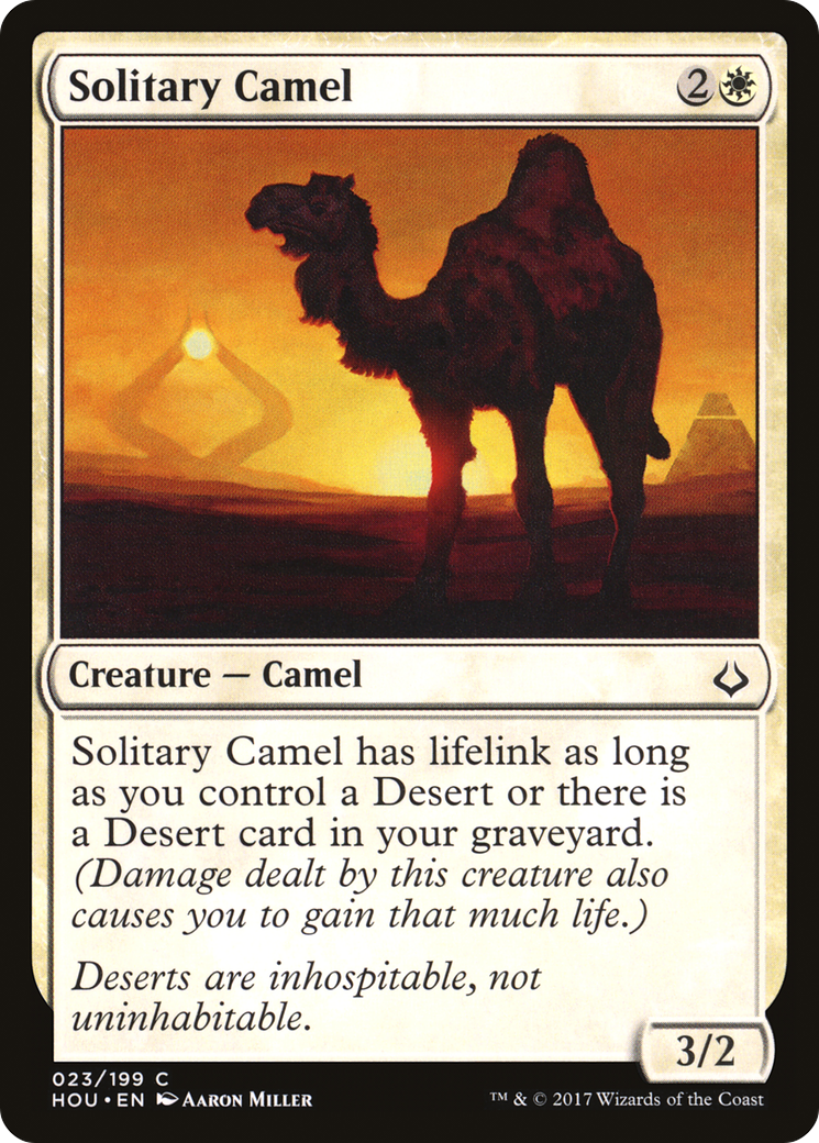 {C} Solitary Camel [Hour of Devastation][HOU 023] - Misty Mountain Games