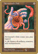 {R} Nevinyrral's Disk (Paul McCabe) (SB) [World Championship Decks 1997][GB WC97 PM391SB]
